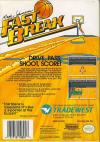 Fast Break Box Art Back Fast Break Box Art Back